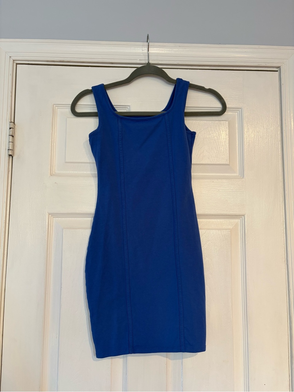 Blue Tank Bodycon Dress